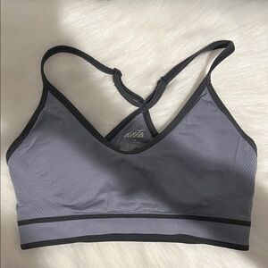 Avia Women's Charcoal Sports Bra
